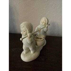Dept 56 Snowbabies Whistle While You Work Figurine Boxed Retired